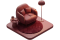 Armchair icon representing living room and bedroom dusting